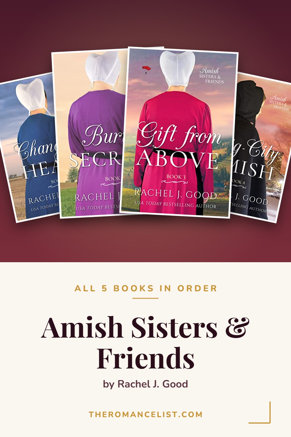 Amish Sisters & Friends by Rachel J. Good — books in order