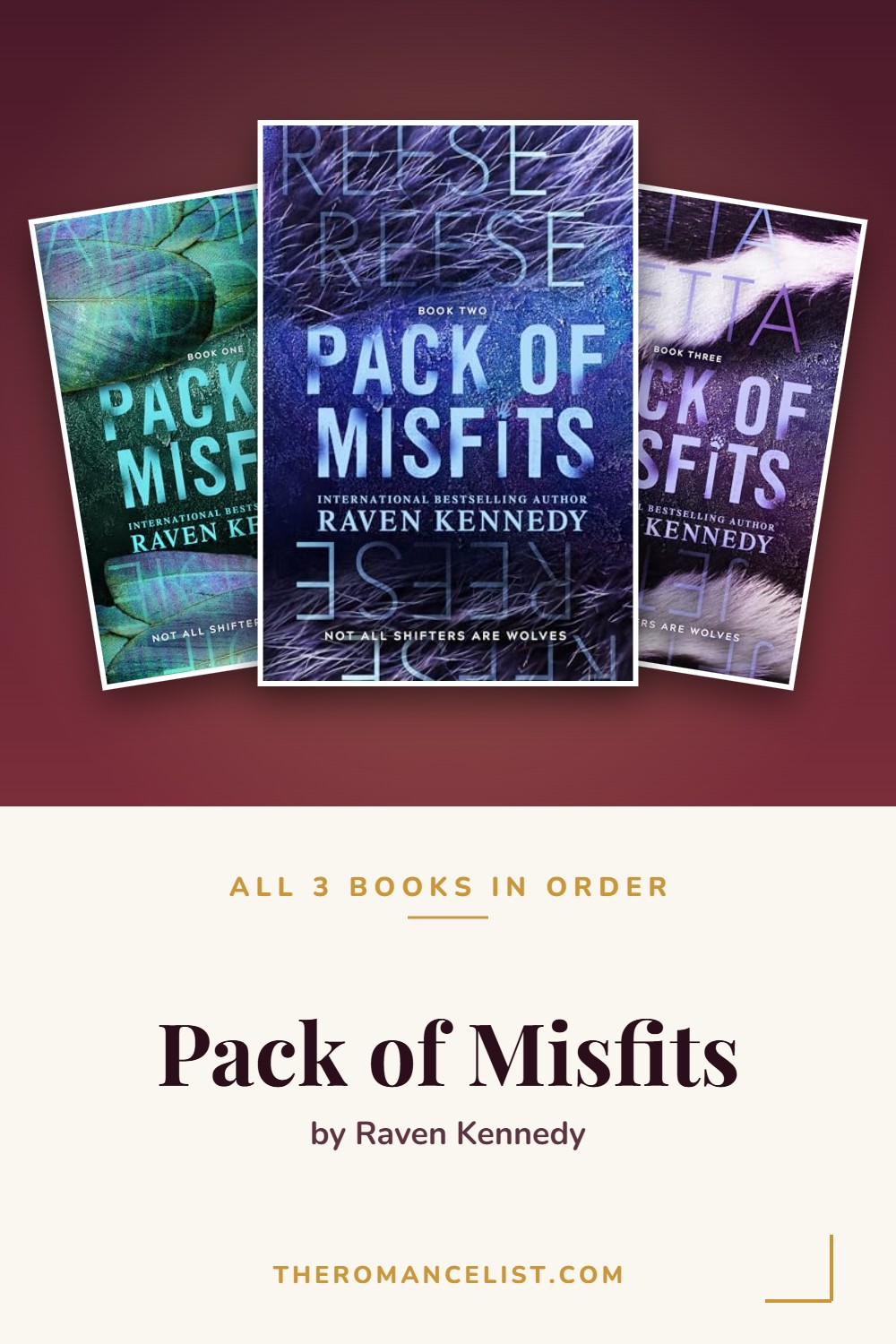 Pack of Misfits by Raven Kennedy — books in order