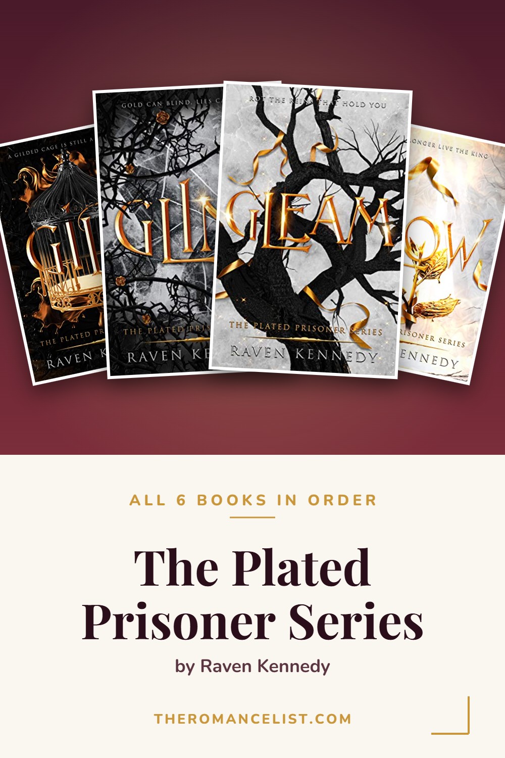 The Plated Prisoner Series by Raven Kennedy — books in order