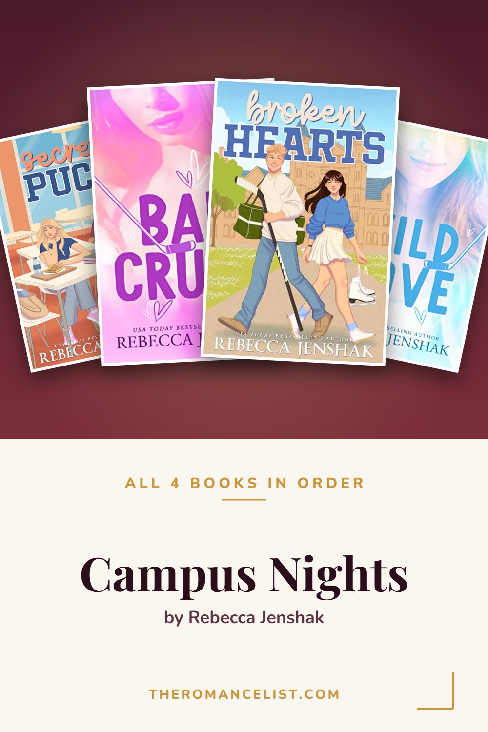Campus Nights by Rebecca Jenshak — books in order
