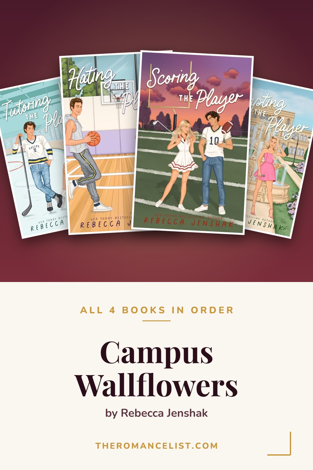 Campus Wallflowers by Rebecca Jenshak — books in order