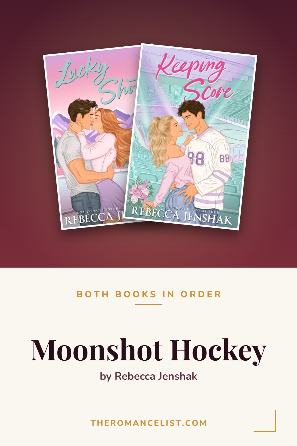 Moonshot Hockey by Rebecca Jenshak — books in order