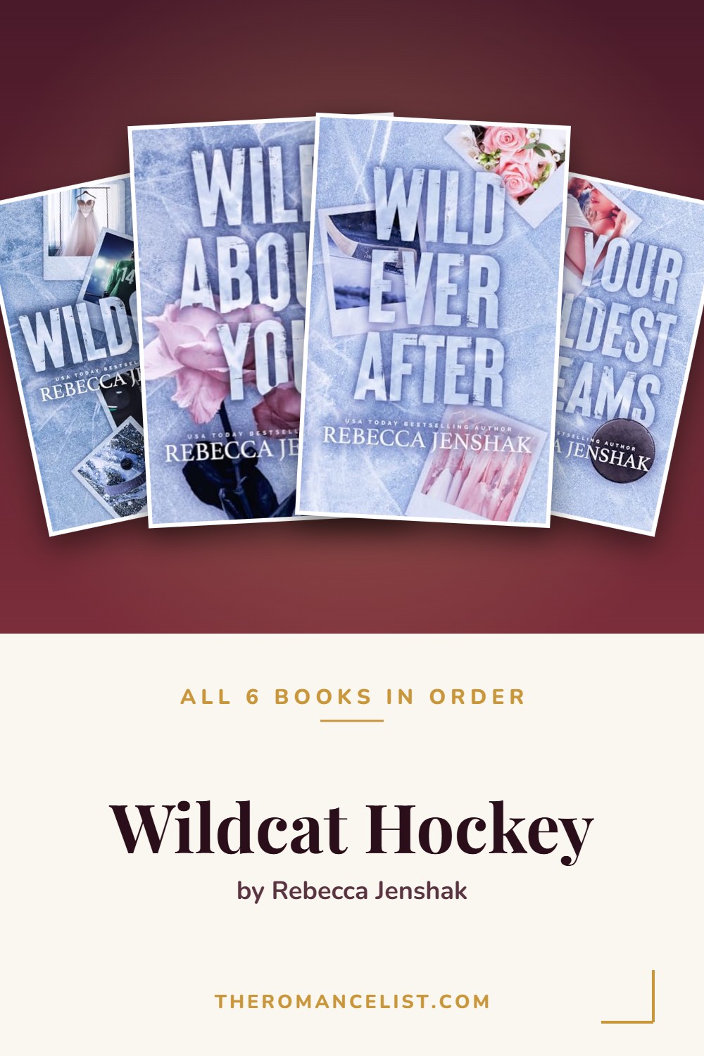 Wildcat Hockey by Rebecca Jenshak — books in order
