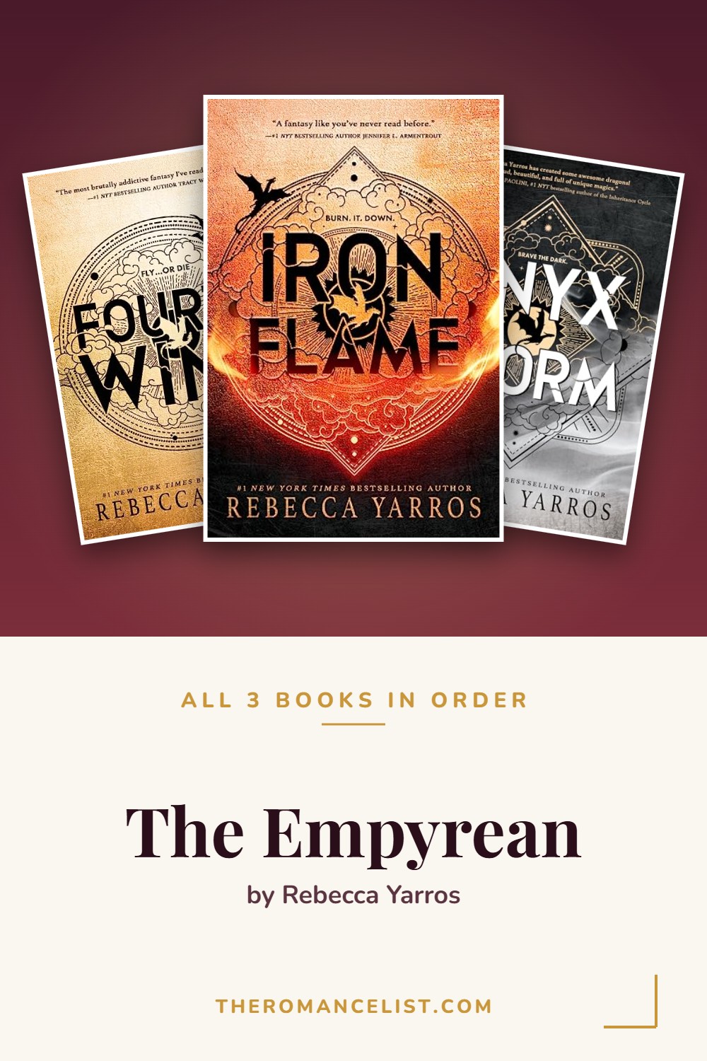 The Empyrean by Rebecca Yarros — books in order