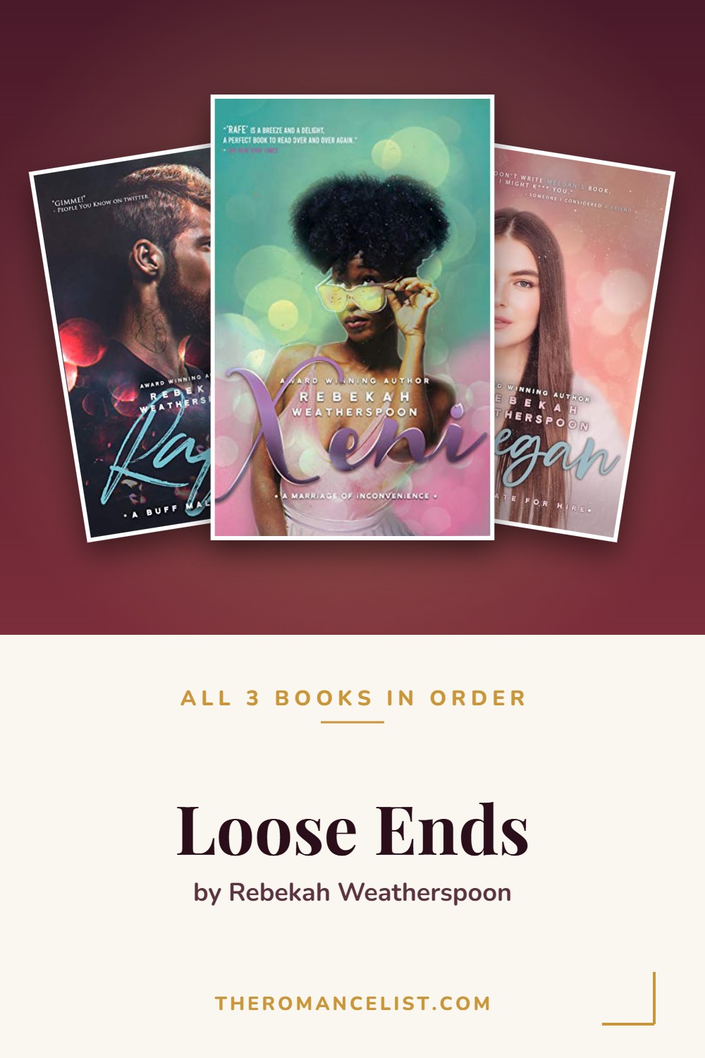 Loose Ends by Rebekah Weatherspoon — books in order