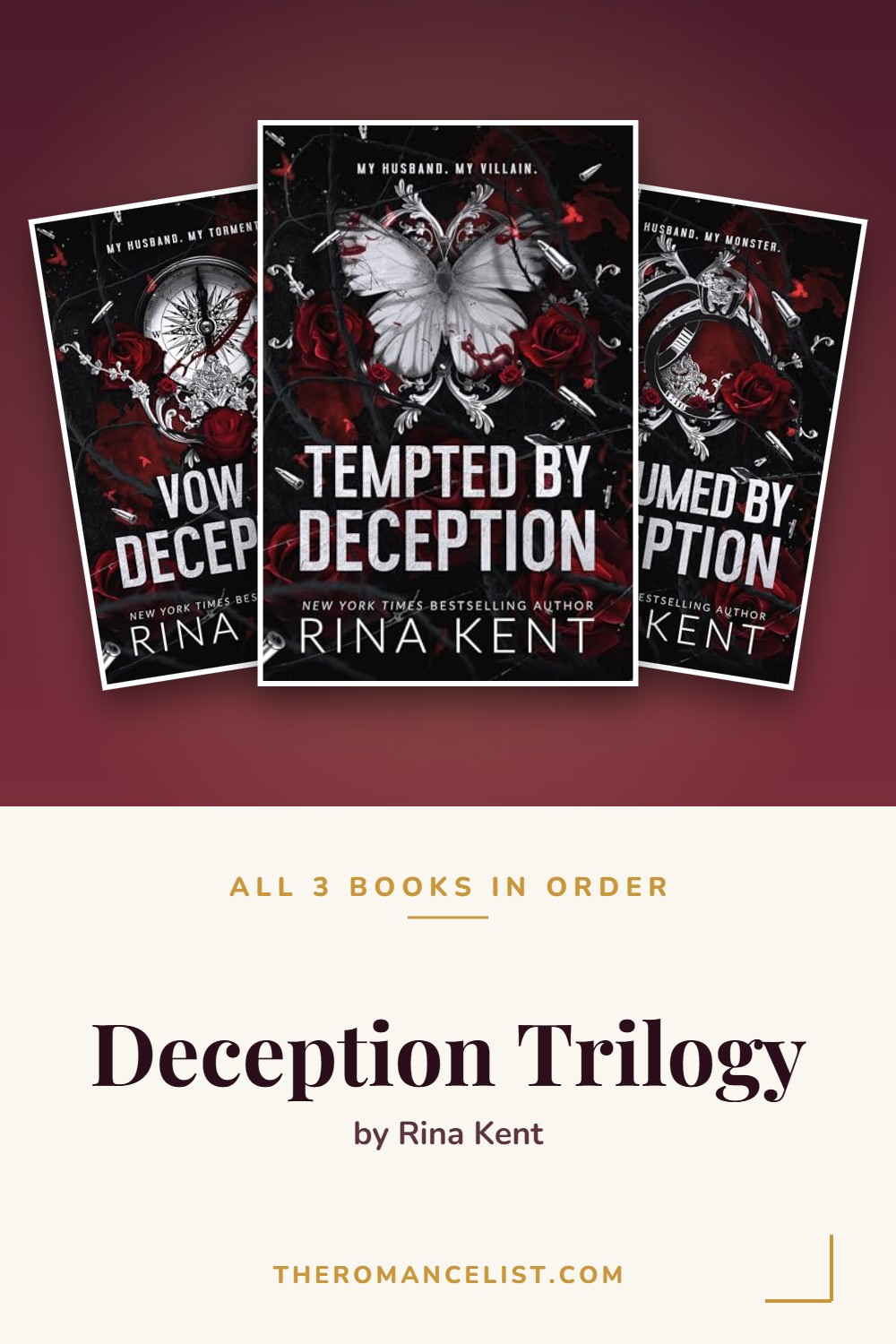 Deception Trilogy by Rina Kent — books in order