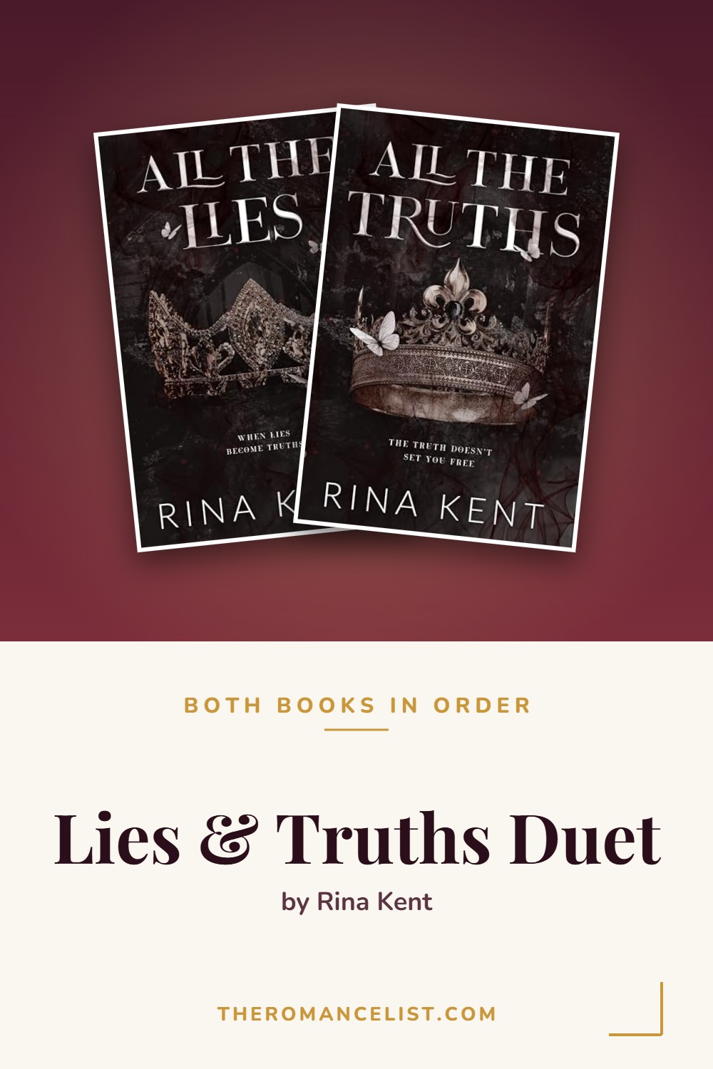 Lies & Truths Duet by Rina Kent — books in order