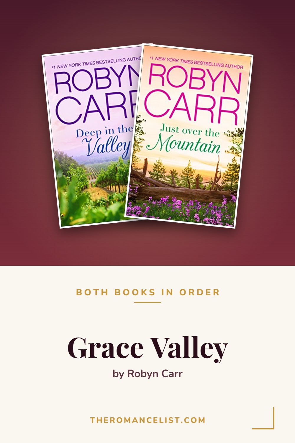 Grace Valley by Robyn Carr — books in order