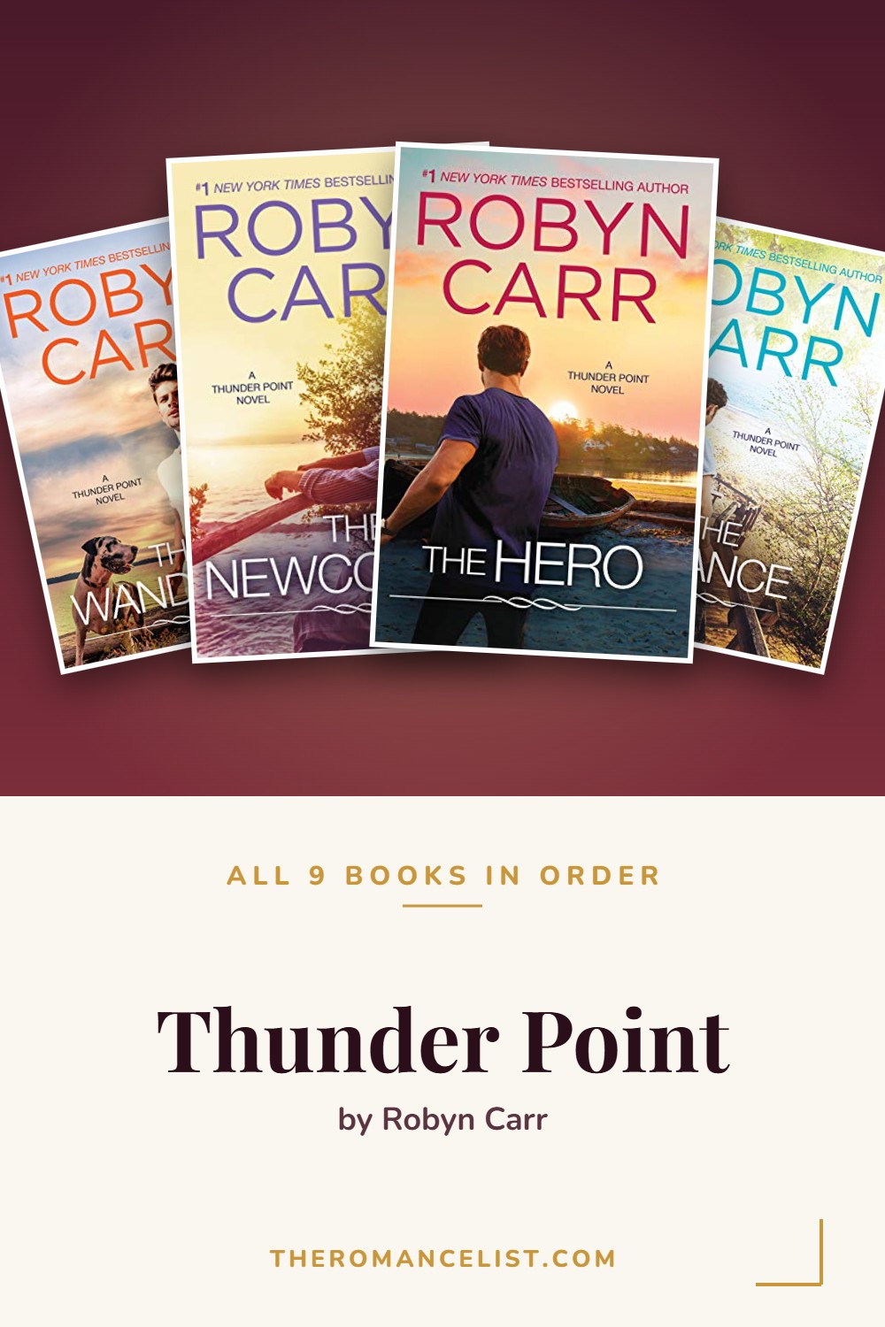 Thunder Point by Robyn Carr — books in order