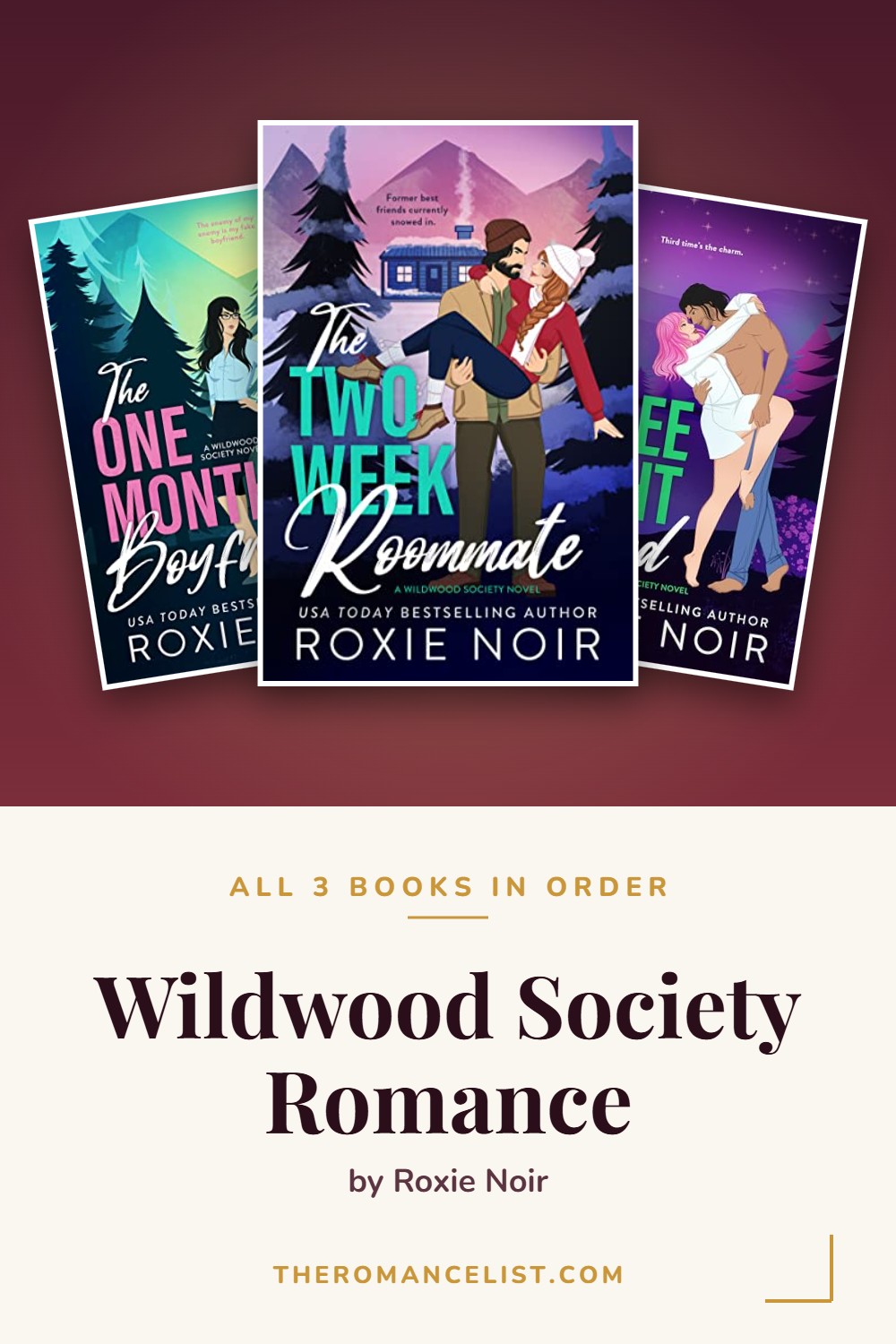 Wildwood Society Romance by Roxie Noir — books in order