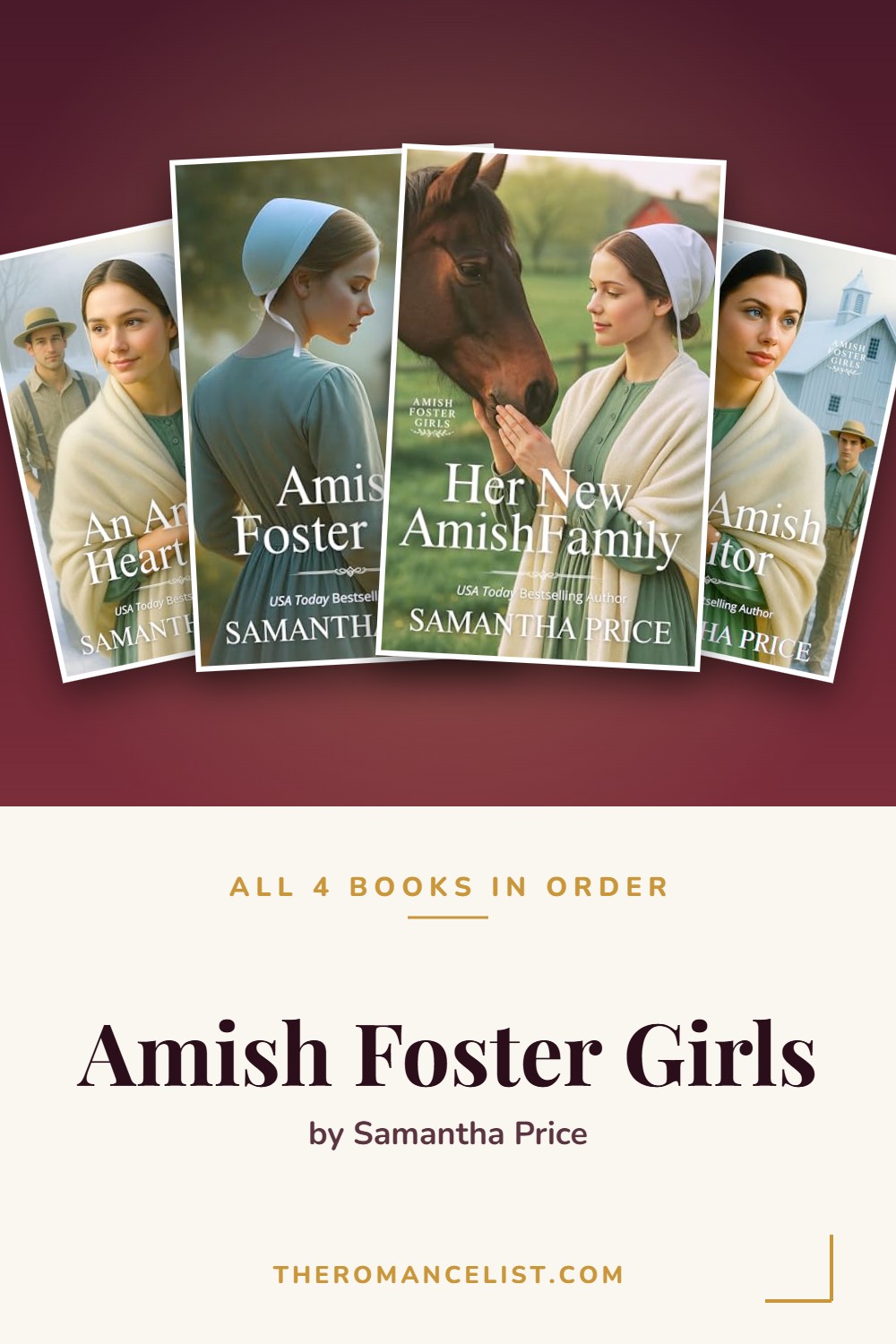 Amish Foster Girls by Samantha Price — books in order