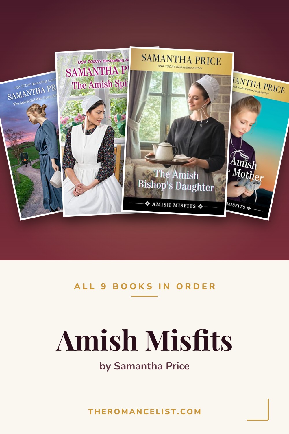 Amish Misfits by Samantha Price — books in order