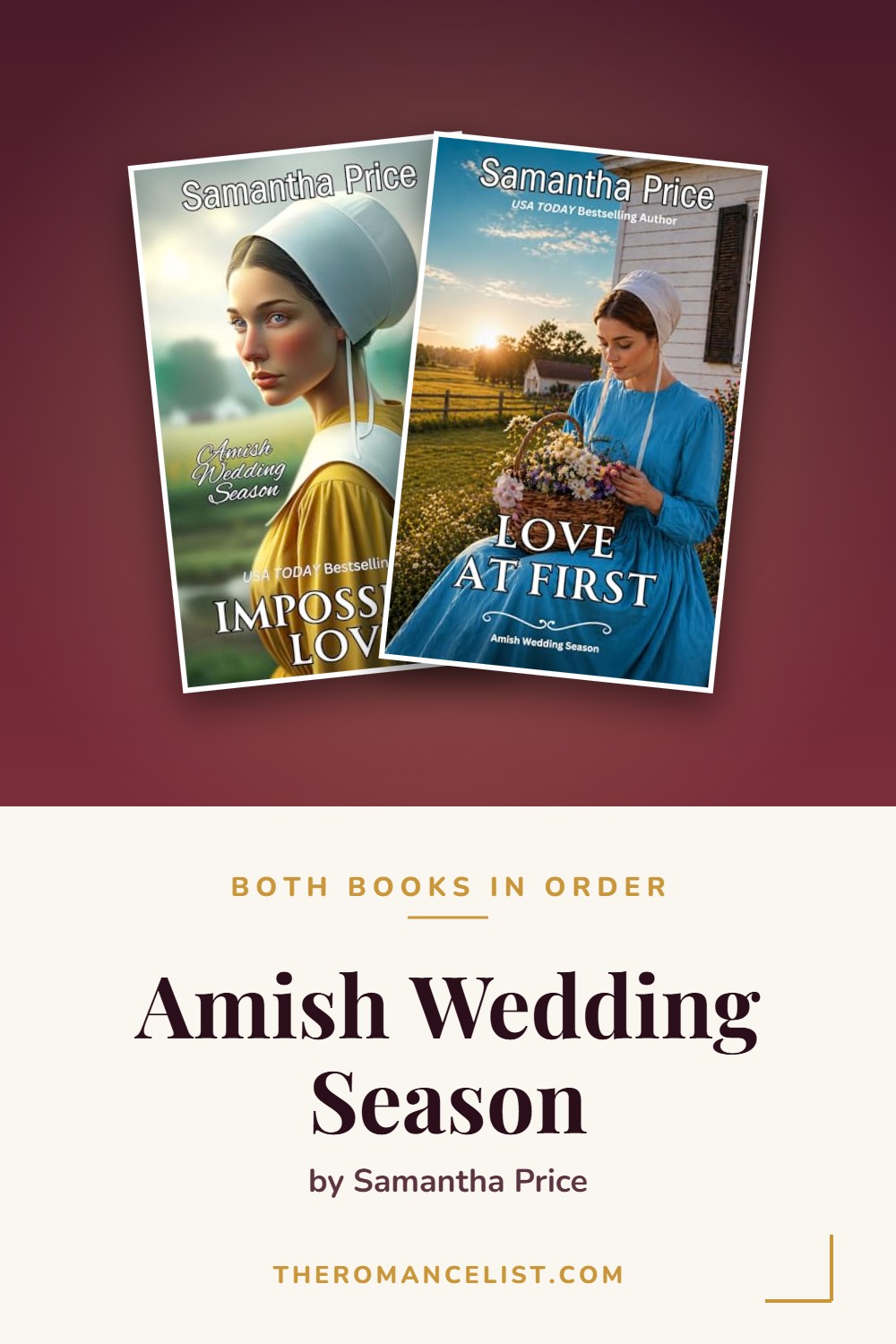 Amish Wedding Season by Samantha Price — books in order