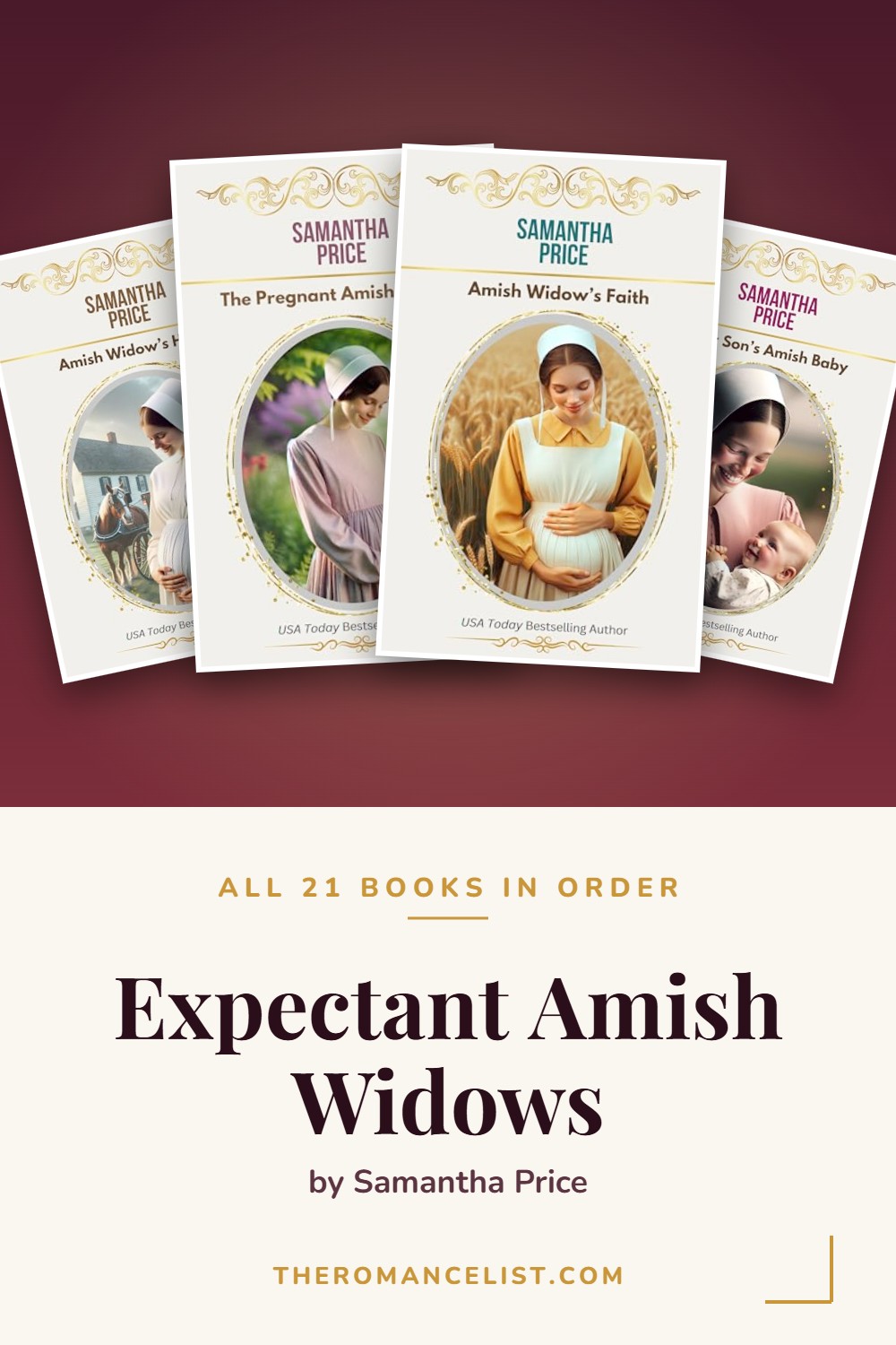 Expectant Amish Widows by Samantha Price — books in order