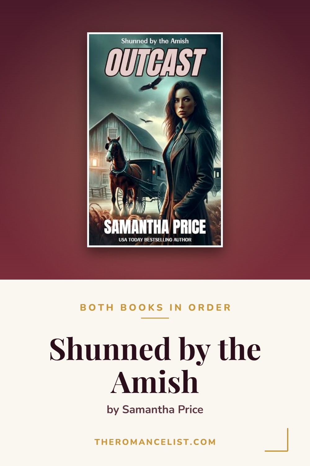 Shunned by the Amish by Samantha Price — books in order