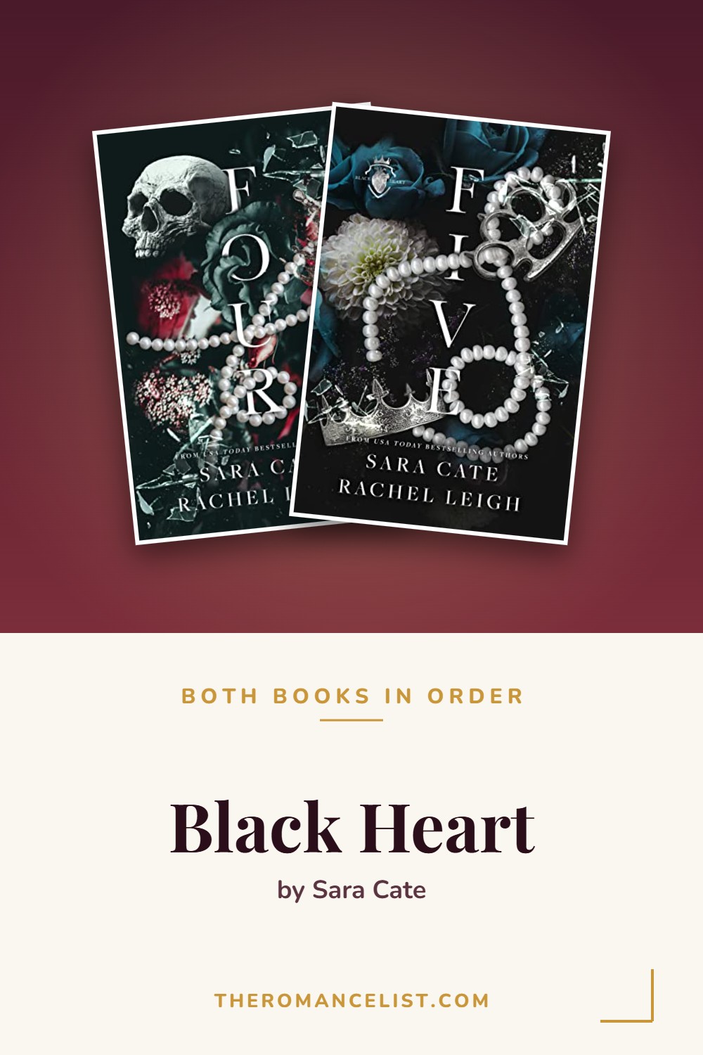 Black Heart by Sara Cate — books in order