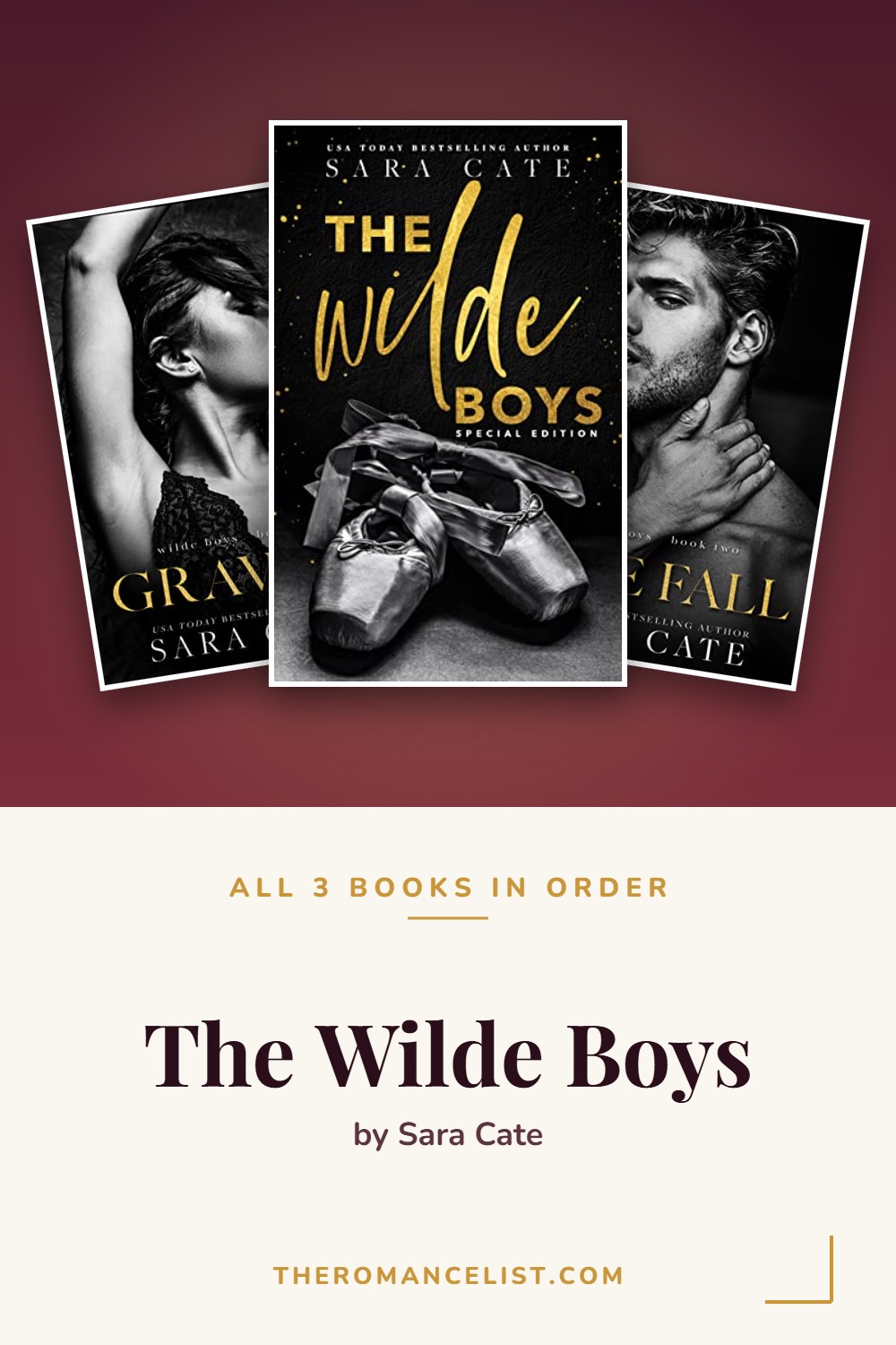 The Wilde Boys by Sara Cate — books in order