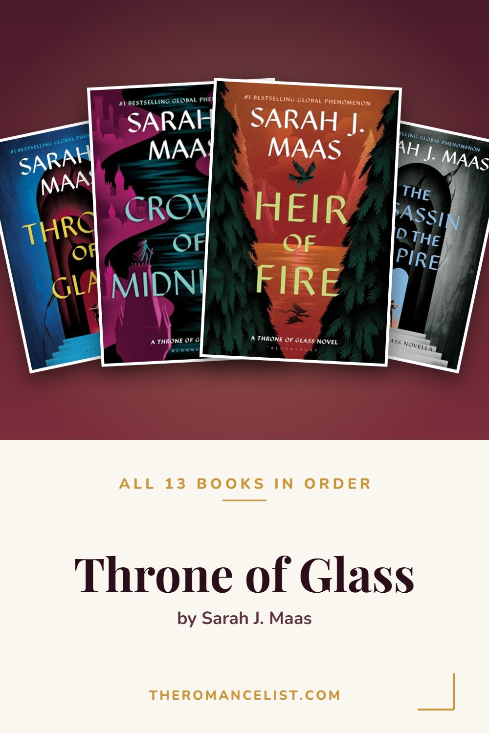 Throne of Glass by Sarah J. Maas — books in order