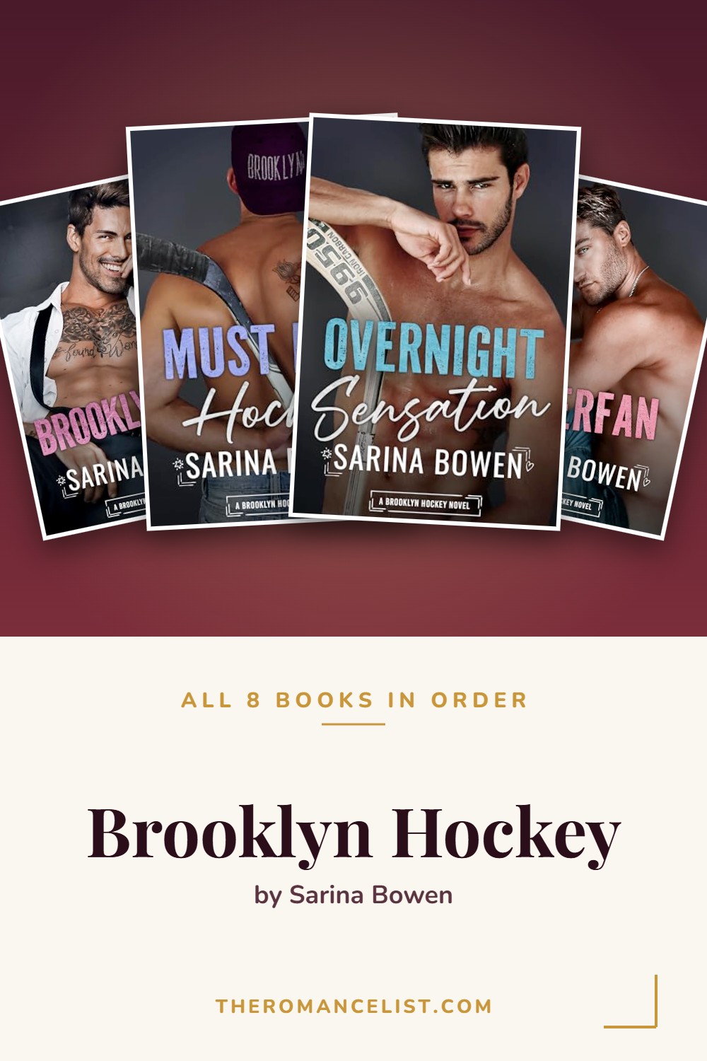 Brooklyn Hockey by Sarina Bowen — books in order