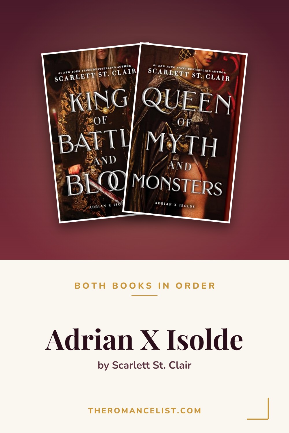 Adrian X Isolde by Scarlett St. Clair — books in order