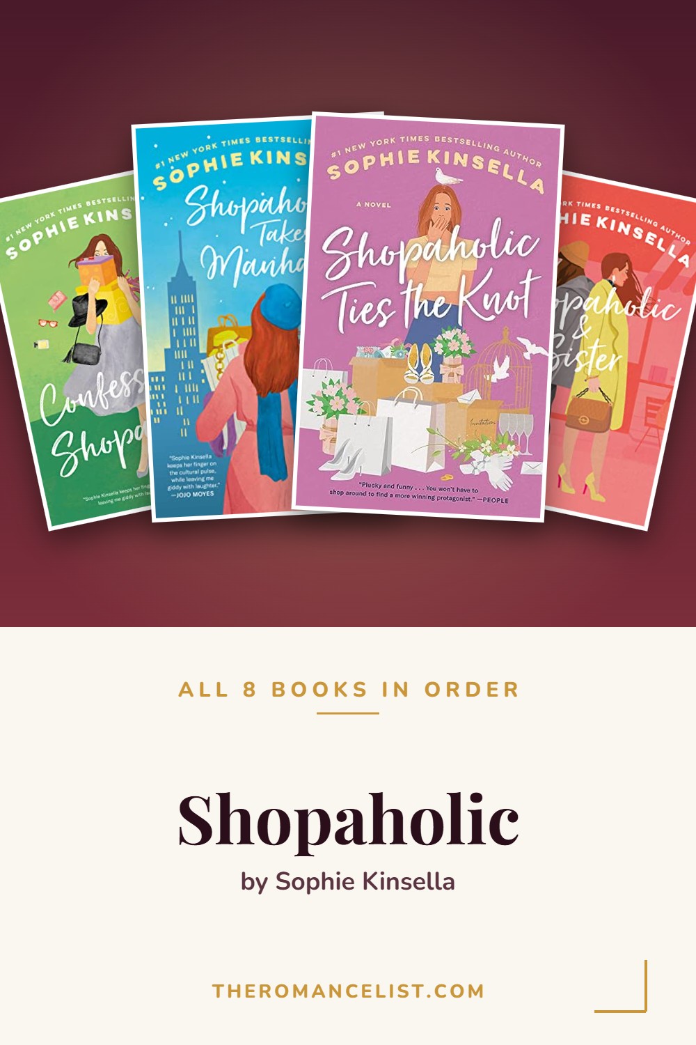 Shopaholic by Sophie Kinsella — books in order