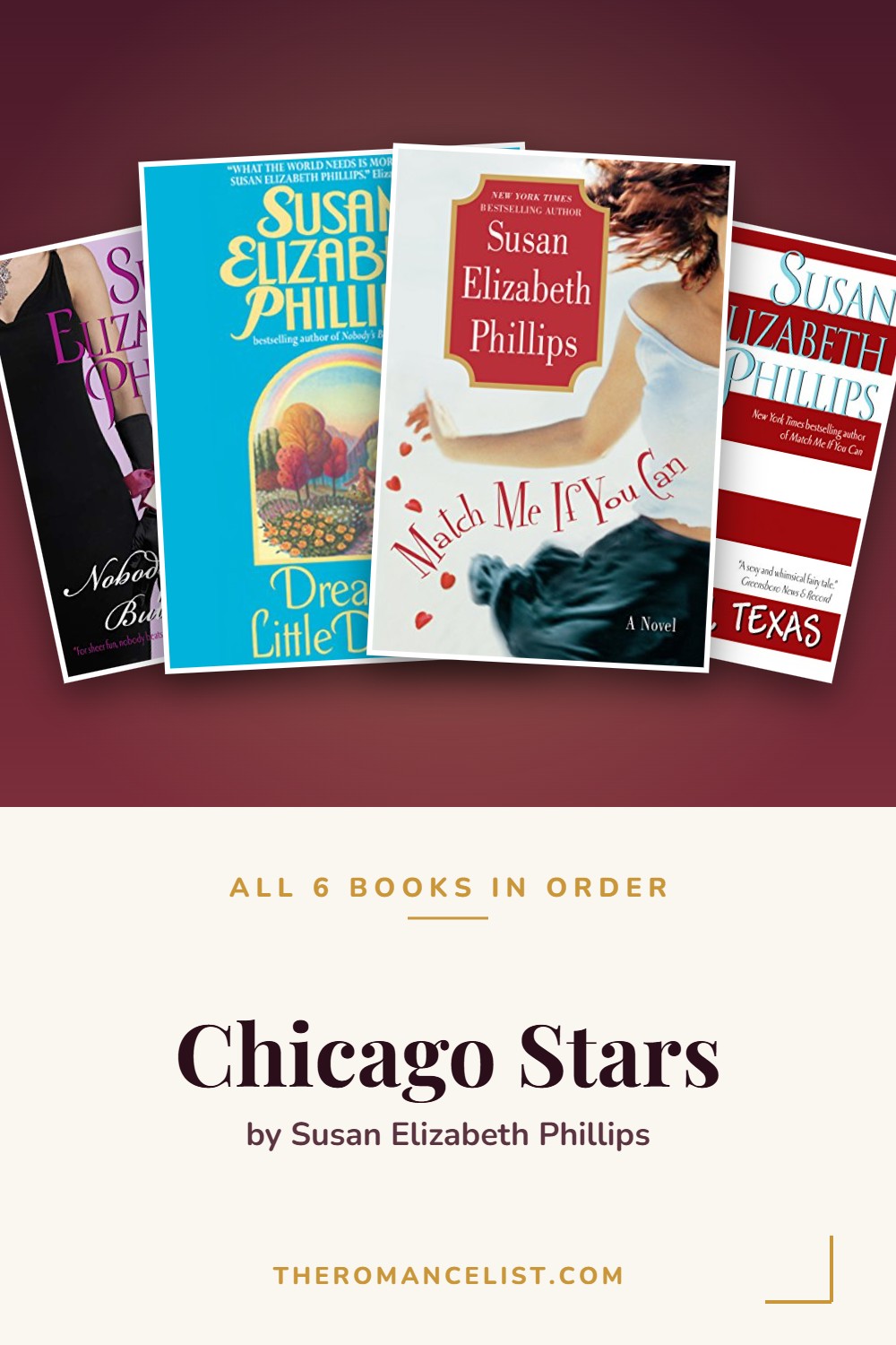 Chicago Stars by Susan Elizabeth Phillips — books in order
