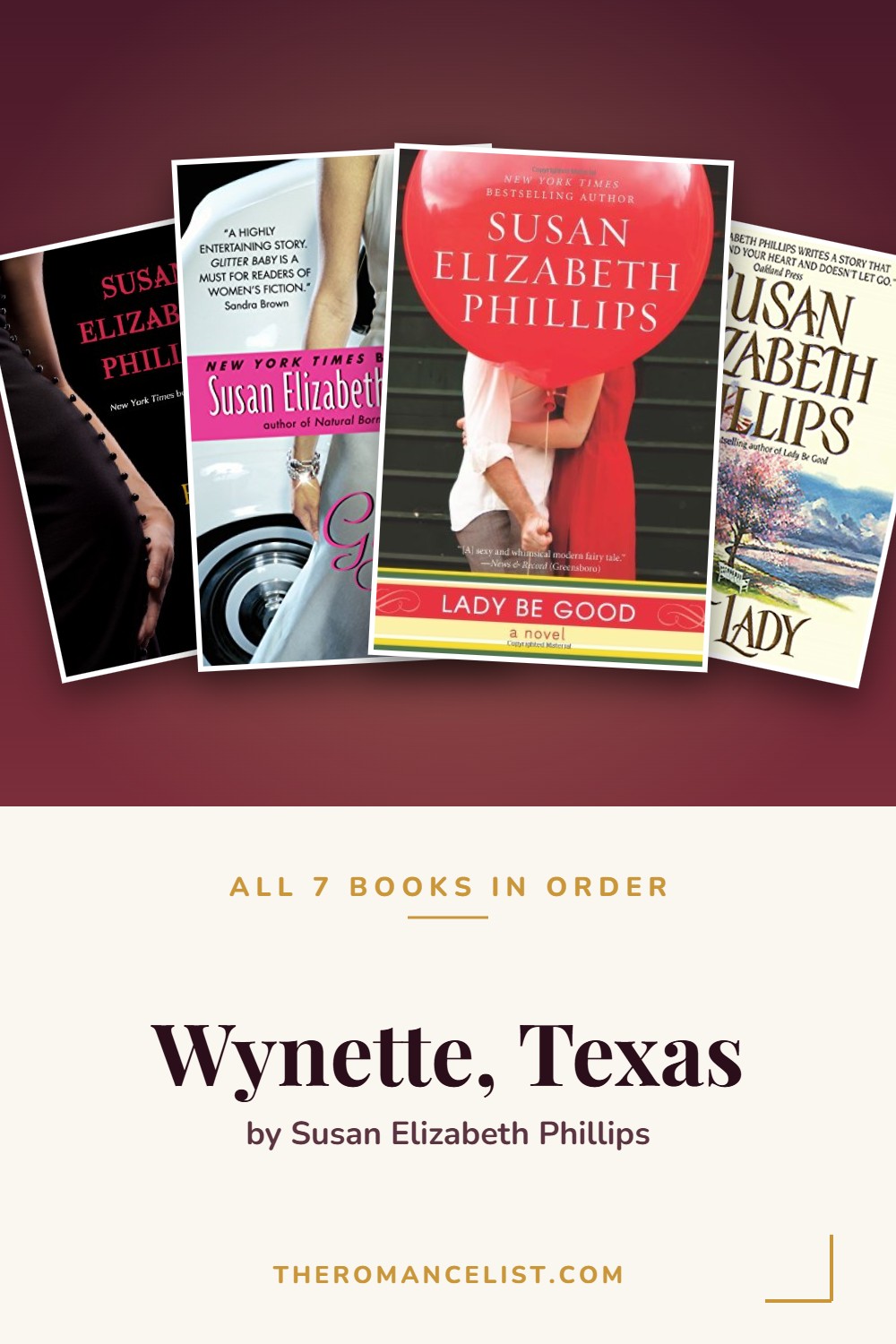 Wynette, Texas by Susan Elizabeth Phillips — books in order