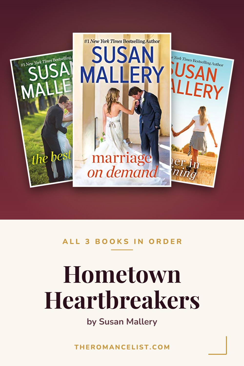 Hometown Heartbreakers by Susan Mallery — books in order