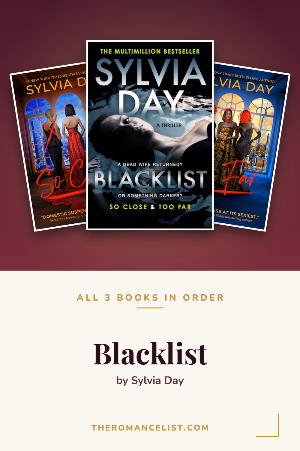 Blacklist by Sylvia Day — books in order
