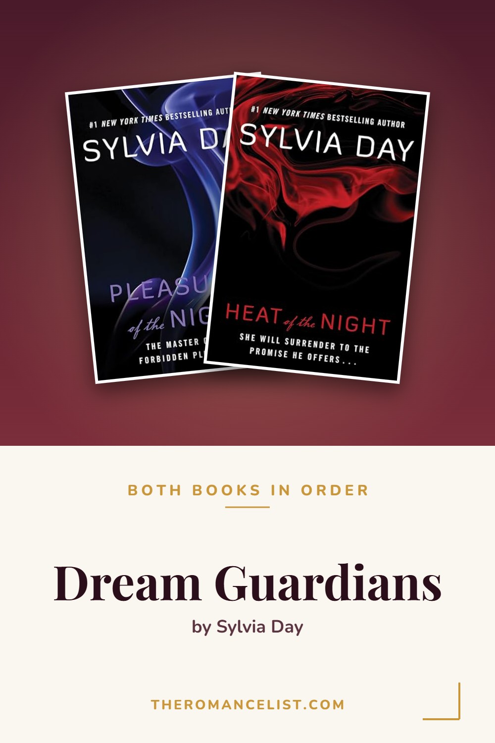 Dream Guardians by Sylvia Day — books in order