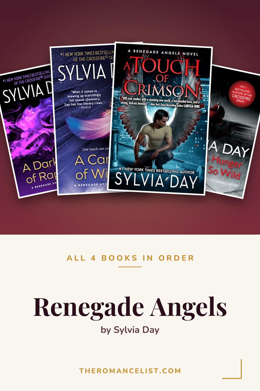 Renegade Angels by Sylvia Day — books in order