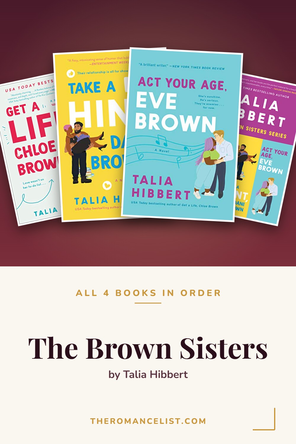 The Brown Sisters by Talia Hibbert — books in order