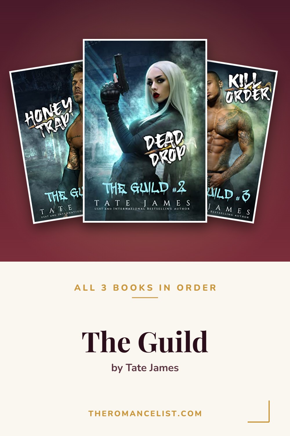 The Guild by Tate James — books in order