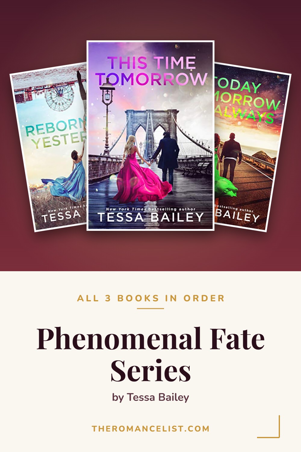 Phenomenal Fate Series by Tessa Bailey — books in order