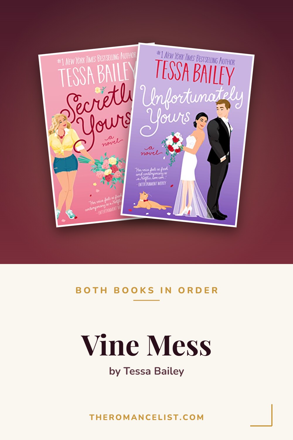 Vine Mess by Tessa Bailey — books in order