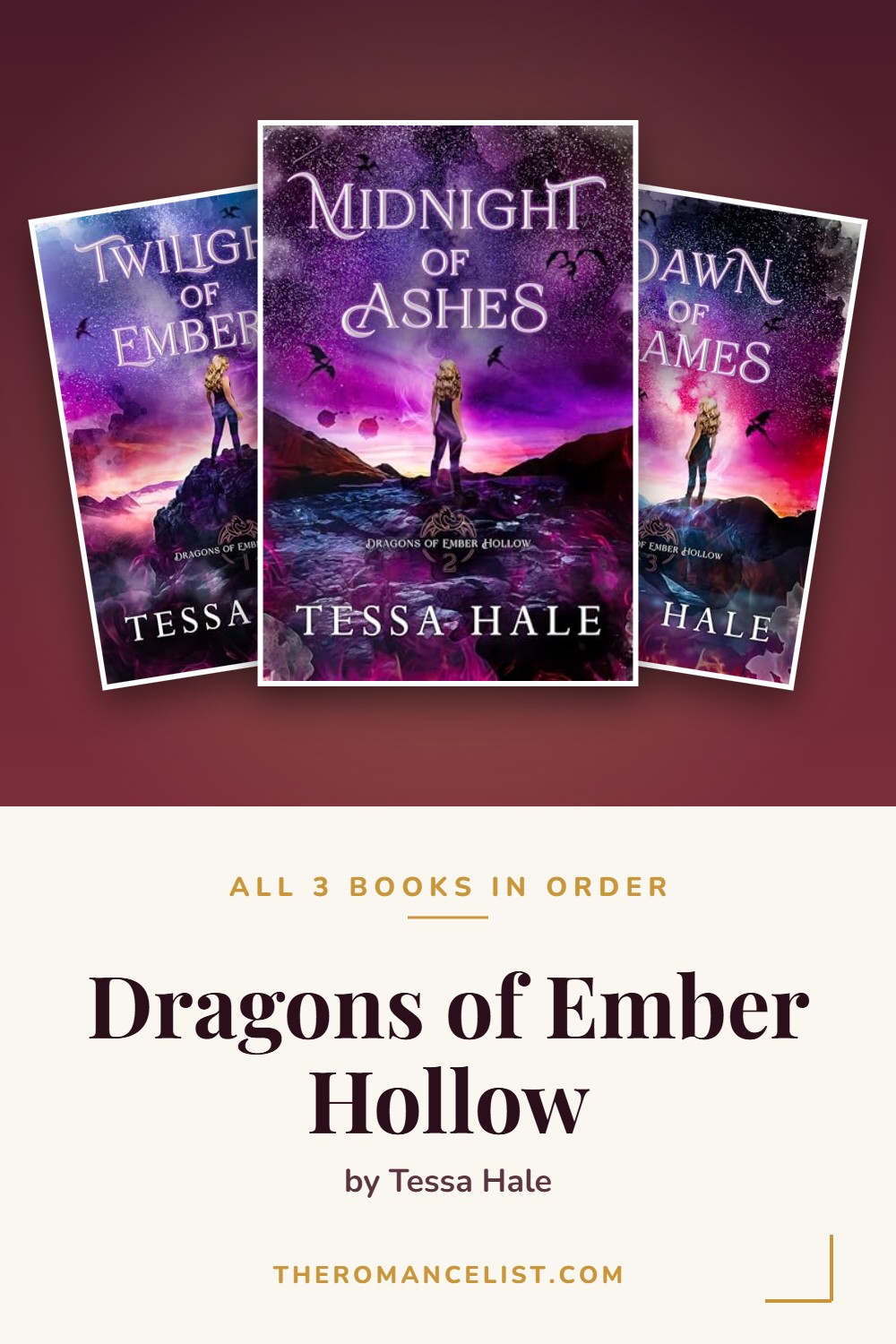 Dragons of Ember Hollow by Tessa Hale — books in order