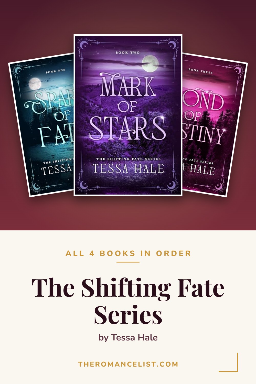 The Shifting Fate Series by Tessa Hale — books in order