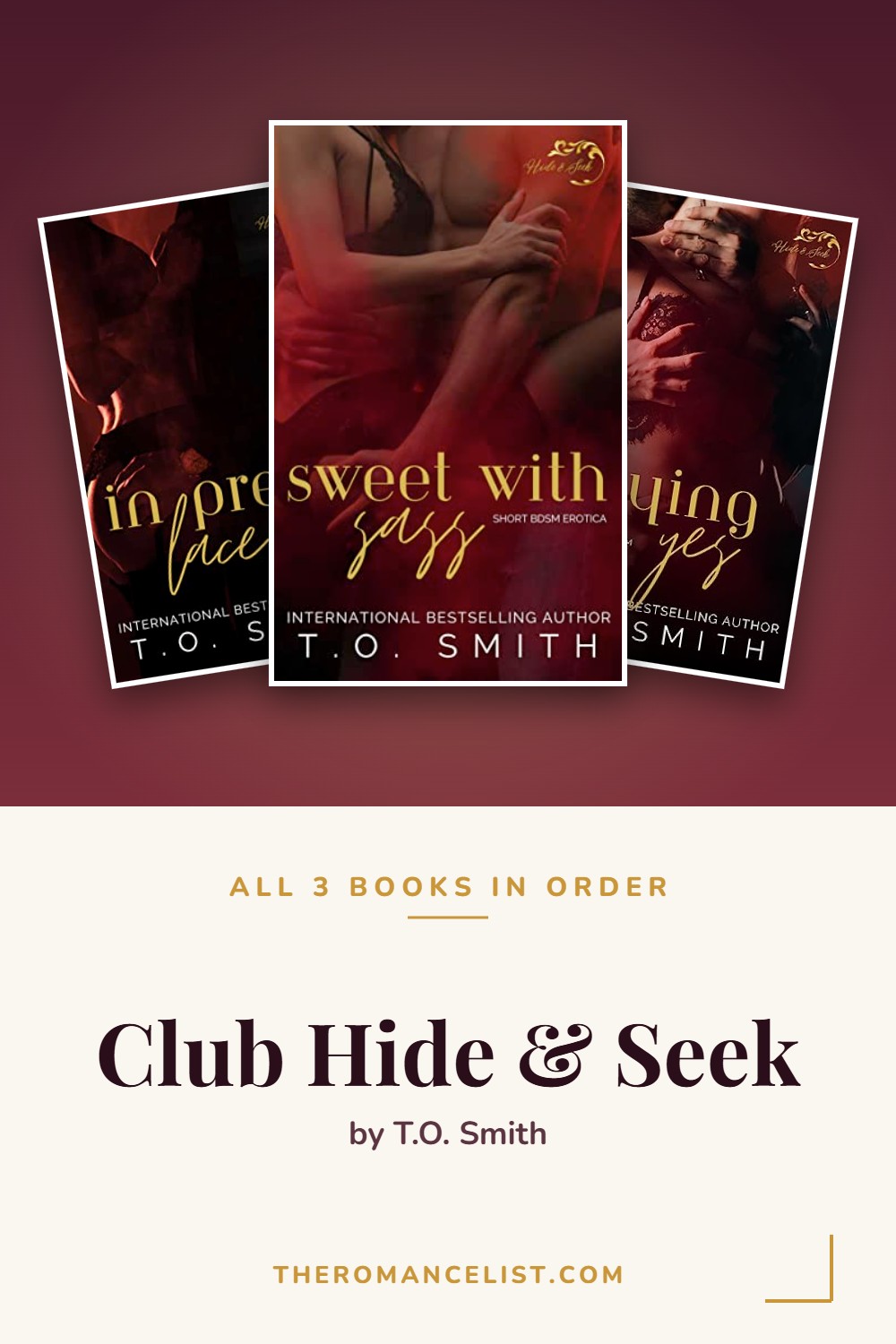 Club Hide & Seek by T.O. Smith — books in order