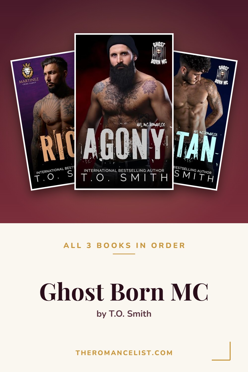 Ghost Born MC by T.O. Smith — books in order
