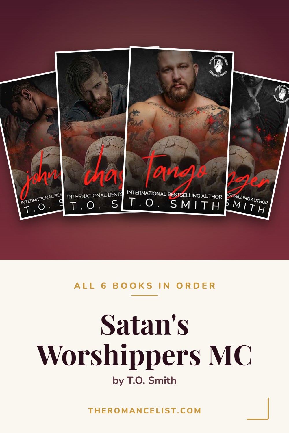 Satan's Worshippers MC by T.O. Smith — books in order