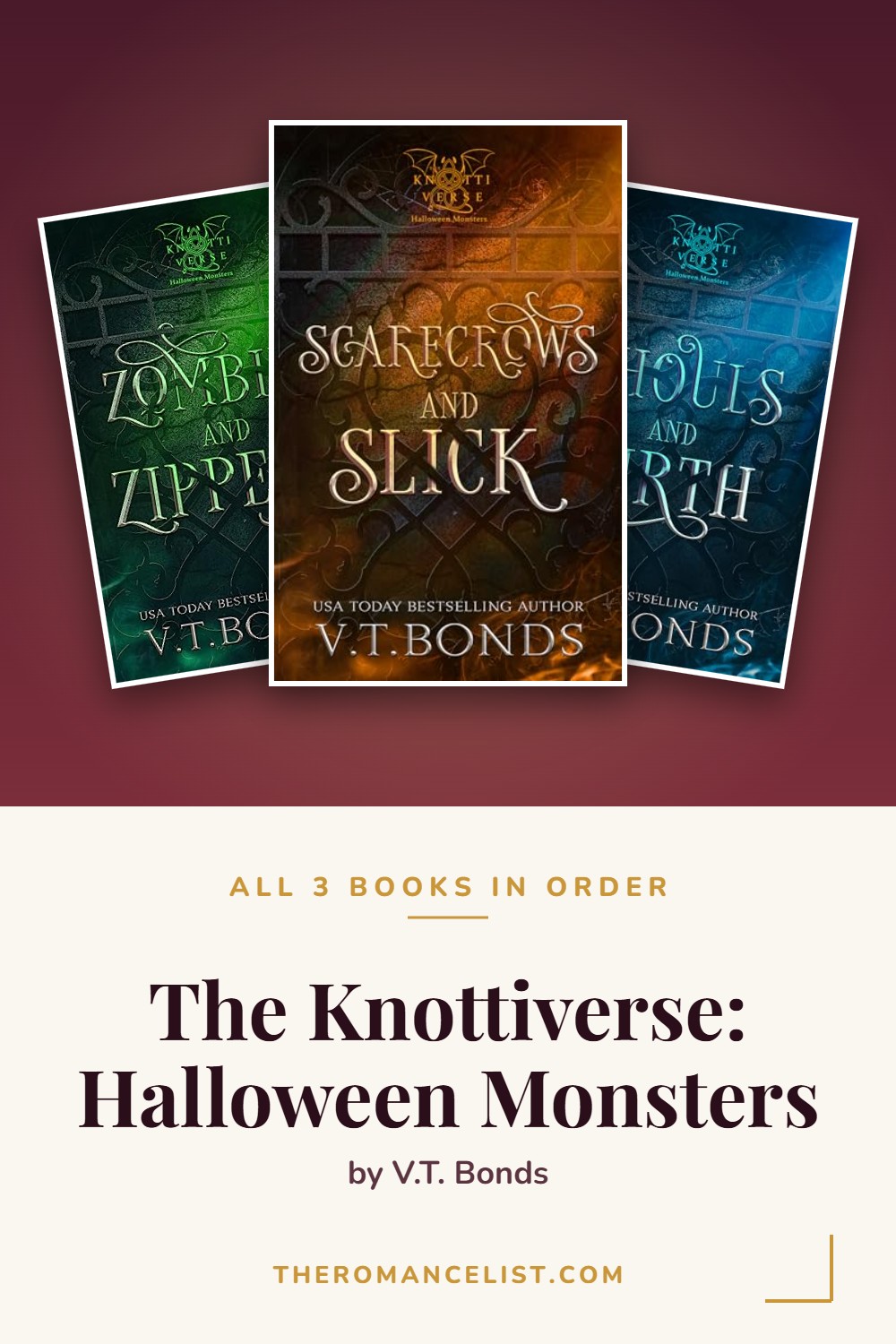 The Knottiverse: Halloween Monsters by V.T. Bonds — books in order