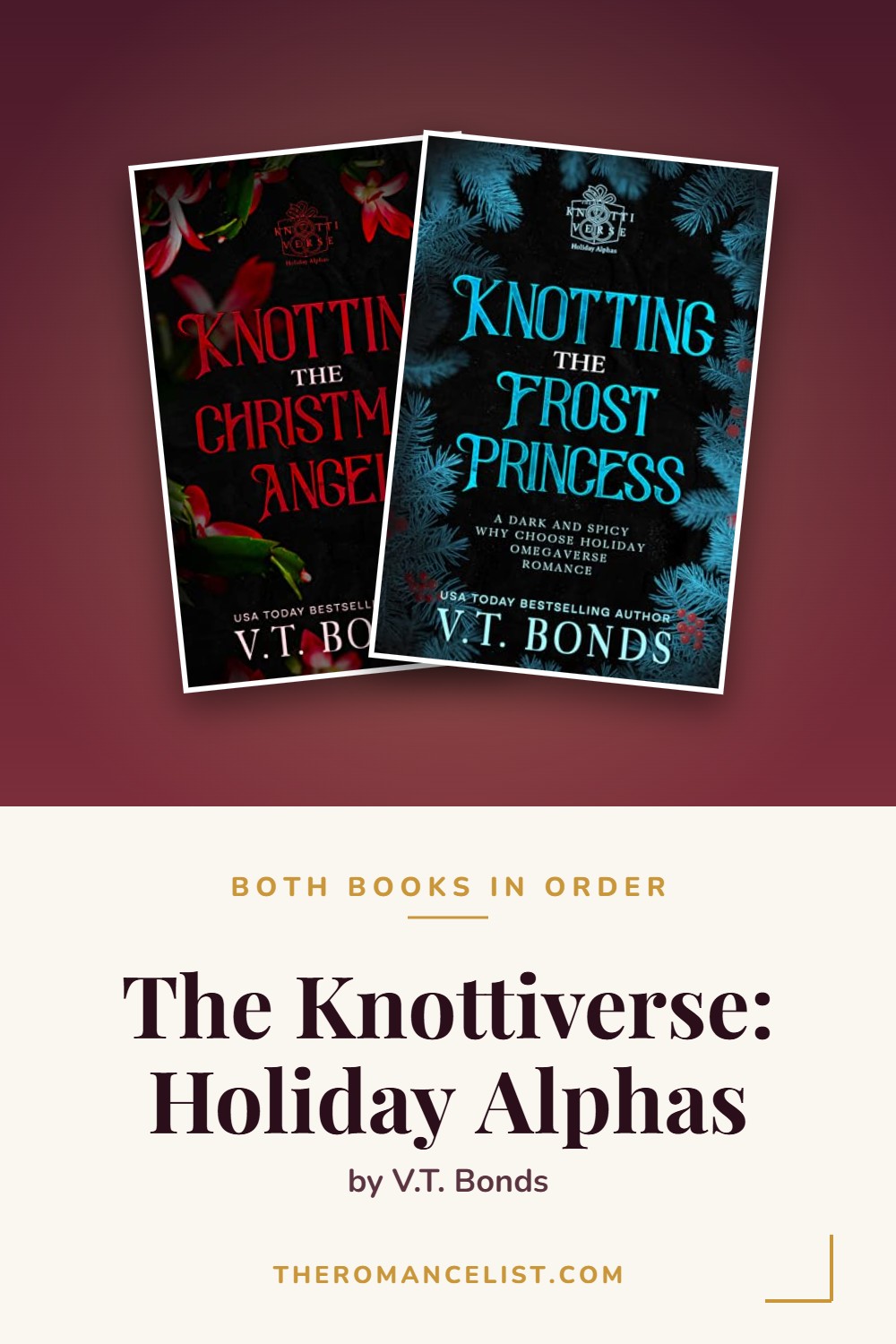 The Knottiverse: Holiday Alphas by V.T. Bonds — books in order
