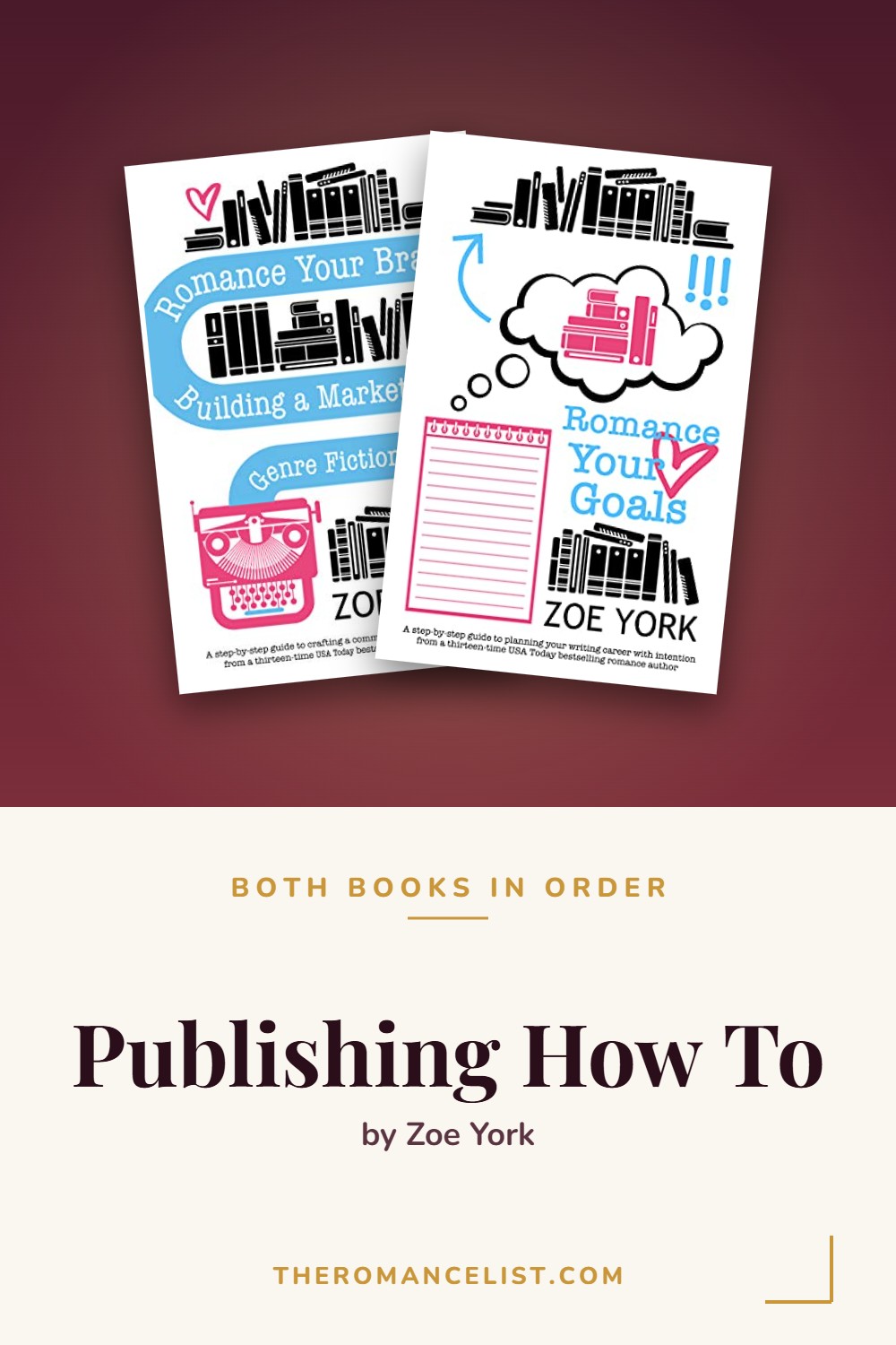 Publishing How To by Zoe York — books in order