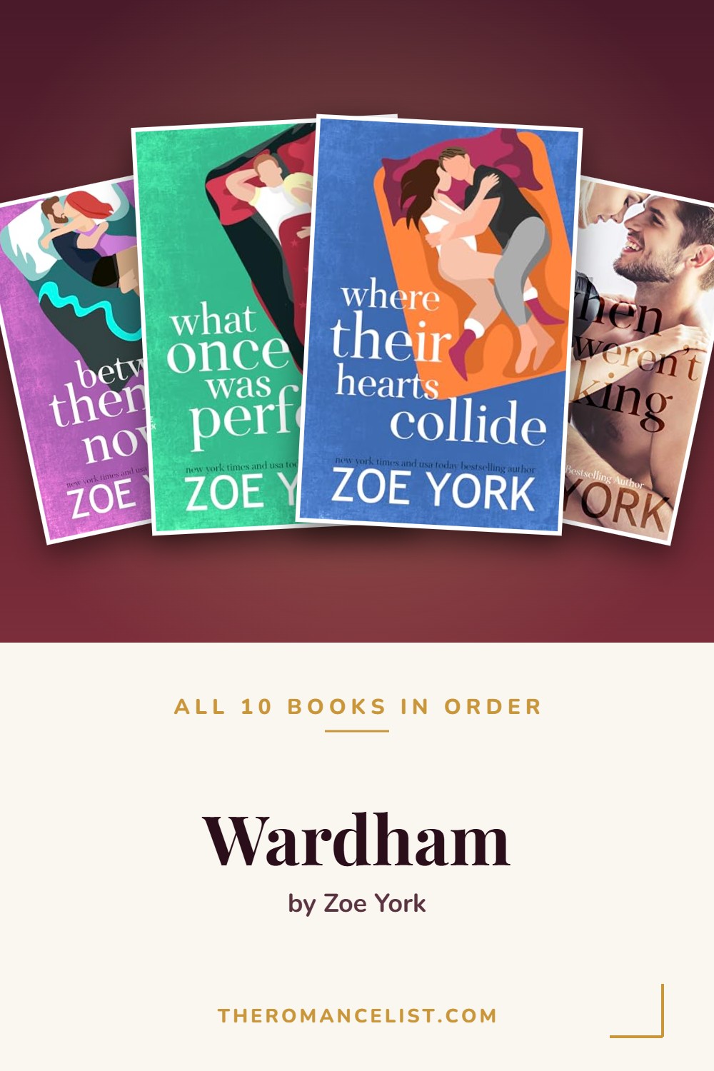 Wardham by Zoe York — books in order